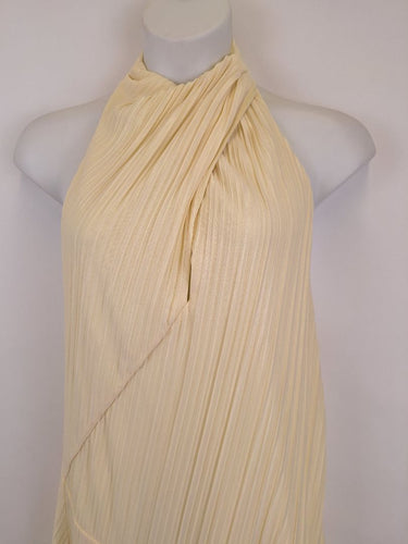 Second-Hand - Camilla and Marc Alto Dropped Waist Cream Halter Maxi Dress Size 14 - SwapUp