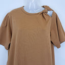 Second-Hand - Camilla and Marc Caramel Long Knot Midi Dress Size 6 - SwapUp