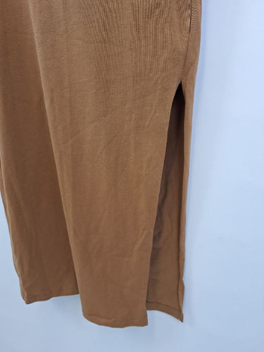 Second-Hand - Camilla and Marc Caramel Long Knot Midi Dress Size 6 - SwapUp
