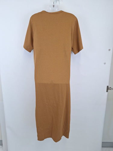 Second-Hand - Camilla and Marc Caramel Long Knot Midi Dress Size 6 - SwapUp