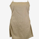 Second-Hand - Sir Chic Tamara Ruched Linen Mini Dress Size L - SwapUp
