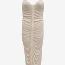 Second-Hand - Sir Semi Sheer Ruched Maxi Dress Size M - SwapUp