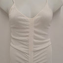 Second-Hand - Sir Semi Sheer Ruched Maxi Dress Size M - SwapUp