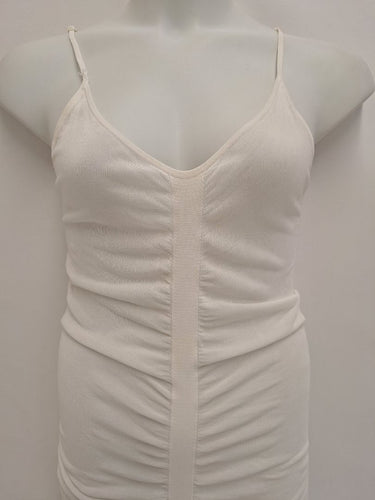 Second-Hand - Sir Semi Sheer Ruched Maxi Dress Size M - SwapUp