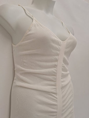 Second-Hand - Sir Semi Sheer Ruched Maxi Dress Size M - SwapUp
