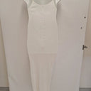 Second-Hand - Sir Semi Sheer Ruched Maxi Dress Size M - SwapUp