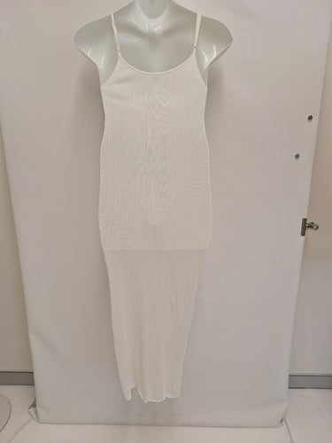 Second-Hand - Sir Semi Sheer Ruched Maxi Dress Size M - SwapUp