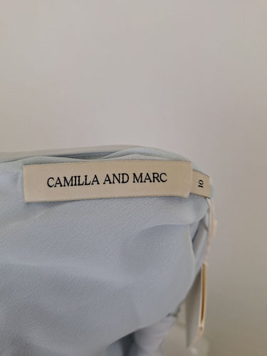 Second-Hand - Camilla and Marc Asymmetric Karsten Knot Maxi Dress Size 10 - SwapUp
