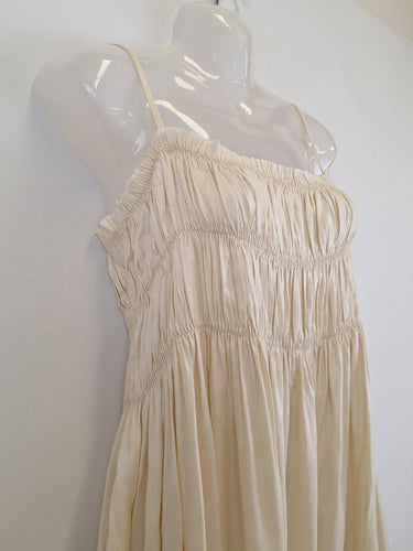 Second-Hand - Bec & Bridge Dali Ivory Shift Mini Dress Size 10 - SwapUp