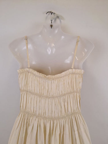 Second-Hand - Bec & Bridge Dali Ivory Shift Mini Dress Size 10 - SwapUp