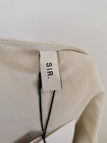 Second-Hand - Sir Ecru Affogato Asymmetric Top Size 14 - SwapUp