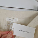 Second-Hand - Assembly Label Chalk June Silk Knit Shorts Size 8 - SwapUp