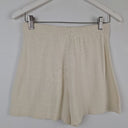 Second-Hand - Assembly Label Chalk June Silk Knit Shorts Size 8 - SwapUp