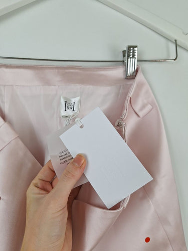 Second-Hand - ELSA Satin Double Pocket Mini Skirt Size M - SwapUp