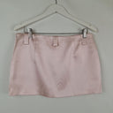 Second-Hand - ELSA Satin Double Pocket Mini Skirt Size M - SwapUp
