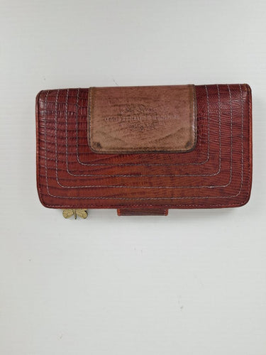 Second-Hand - Spencer & Rutherford Multi Compartment Textured Wallet Size None - SwapUp