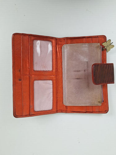 Second-Hand - Spencer & Rutherford Multi Compartment Textured Wallet Size None - SwapUp