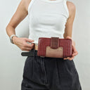 Second-Hand - Spencer & Rutherford Multi Compartment Textured Wallet Size None - SwapUp
