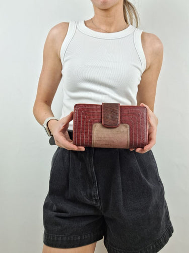 Second-Hand - Spencer & Rutherford Multi Compartment Textured Wallet Size None - SwapUp