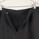 Second-Hand - Veronika Maine Asymmetrical Ruffle Hem Linen Skirt Size 14 - SwapUp