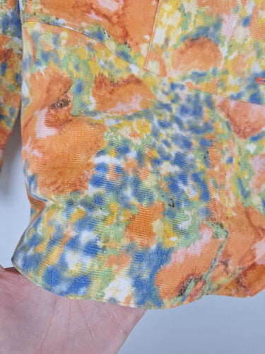 Second-Hand - Coldwater Creek Springtime Watercolor Floral Jacket Size 14 - SwapUp
