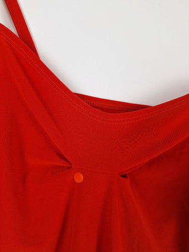 Second-Hand - Motto Candy Red Singlet Top Size 16 - SwapUp