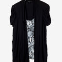 Second-Hand - AB Studio Efrotless Layered Cardigan and Top Size L - SwapUp