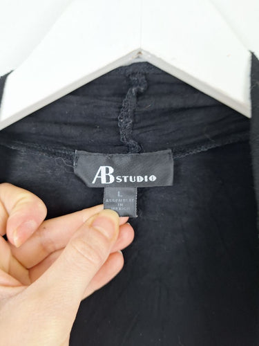 Second-Hand - AB Studio Efrotless Layered Cardigan and Top Size L - SwapUp