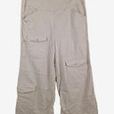 Second-Hand - Motto Striped Cargo Culoette Pants Size 18 - SwapUp