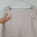 Second-Hand - Motto Striped Cargo Culoette Pants Size 18 - SwapUp