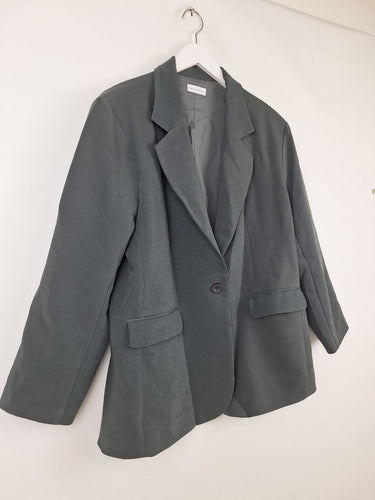 Second-Hand - Fayt Classic Slate Blazer Size 12 - SwapUp