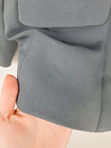 Second-Hand - Fayt Classic Slate Blazer Size 12 - SwapUp