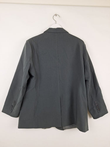Second-Hand - Fayt Classic Slate Blazer Size 12 - SwapUp