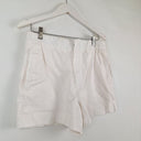 Second-Hand - Seed Clssic Structured White Mini Shorts Size 12 - SwapUp