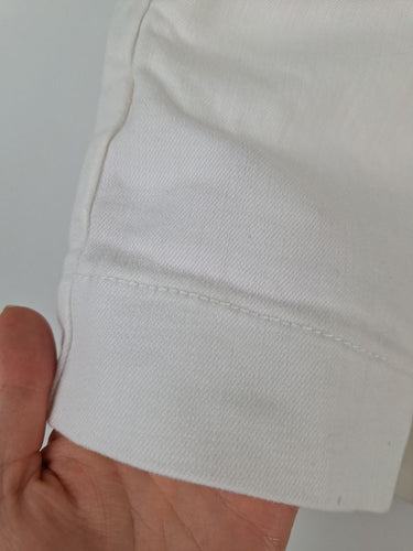 Second-Hand - Seed Clssic Structured White Mini Shorts Size 12 - SwapUp