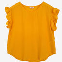 Second-Hand - Gorman Fun Sunshine Silk Blend Top Size XS - SwapUp