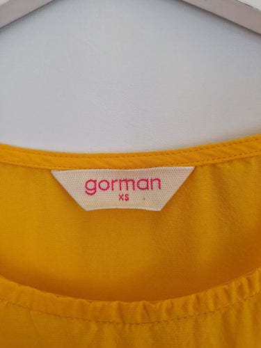 Second-Hand - Gorman Fun Sunshine Silk Blend Top Size XS - SwapUp