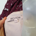 Second-Hand - Review Plum Tailored Lace Midi Dress Size 6 - SwapUp