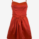 Second-Hand - Pilgrim Shimmering Copper Cocktail Mini Dress Size 6 - SwapUp