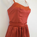 Second-Hand - Pilgrim Shimmering Copper Cocktail Mini Dress Size 6 - SwapUp