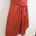 Second-Hand - Pilgrim Shimmering Copper Cocktail Mini Dress Size 6 - SwapUp
