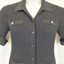 Second-Hand - Marcs Ribbed Midi Knit Polo Dress Size M - SwapUp