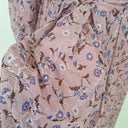 Second-Hand - Pink Lace Long Sleeve Midi Dress Size 10 - SwapUp