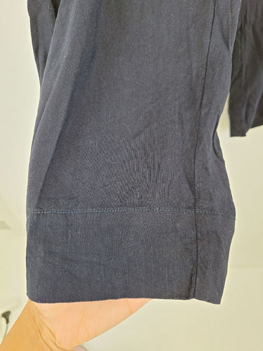 Second-Hand - Sportscraft Staple Linen Blend Crop Jeans Size 16 - SwapUp