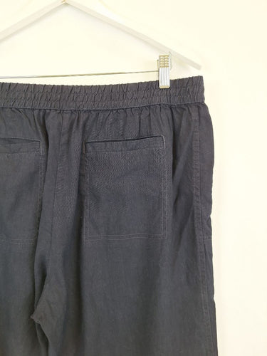Second-Hand - Sportscraft Staple Linen Blend Crop Jeans Size 16 - SwapUp