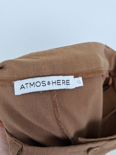 Second-Hand - Atmos & Here Gingerbread Crop Pants Size 14 - SwapUp