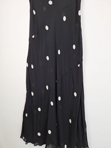 Second-Hand - DISSH Polka Bias Maxi Skirt Size 14 - SwapUp