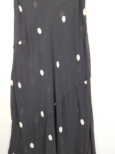 Second-Hand - DISSH Polka Bias Maxi Skirt Size 14 - SwapUp