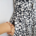 Second-Hand - Jayson Brunsdon Asymmetrical Off Shoulder Funky Polka Dot Cocktail Dress Size 14 - SwapUp