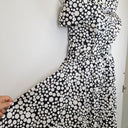 Second-Hand - Jayson Brunsdon Asymmetrical Off Shoulder Funky Polka Dot Cocktail Dress Size 14 - SwapUp